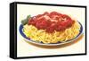 Spaghetti Bolognese-null-Framed Stretched Canvas