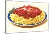 Spaghetti Bolognese-null-Stretched Canvas