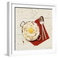 Spaghetti Carbonara with Egg-Thomas Dhellemmes-Framed Photographic Print