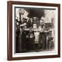 Spaghetti Vendor, C1908-null-Framed Photographic Print