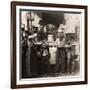 Spaghetti Vendor, C1908-null-Framed Photographic Print