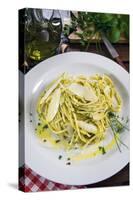 Spaghetti with Herbs, Cuisine-Nico Tondini-Stretched Canvas