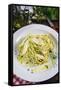 Spaghetti with Herbs, Cuisine-Nico Tondini-Framed Stretched Canvas