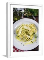 Spaghetti with Herbs, Cuisine-Nico Tondini-Framed Photographic Print