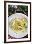 Spaghetti with Herbs, Cuisine-Nico Tondini-Framed Photographic Print