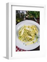 Spaghetti with Herbs, Cuisine-Nico Tondini-Framed Photographic Print