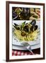 Spaghetti with Mussels (Mytilus Galloprovincialis), Cuisine-Nico Tondini-Framed Photographic Print