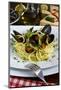 Spaghetti with Mussels (Mytilus Galloprovincialis), Cuisine-Nico Tondini-Mounted Photographic Print