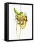 Spaghetti with Rocket on Spaghetti Server-Marc O^ Finley-Framed Stretched Canvas