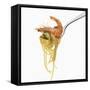 Spaghetti with Seafood, Italy, Europe-Angelo Cavalli-Framed Stretched Canvas