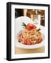 Spaghetti with Tomatoes and Rosemary-null-Framed Premium Photographic Print