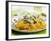 Spaghetti with Zucchini, Italy, Europe-Angelo Cavalli-Framed Photographic Print