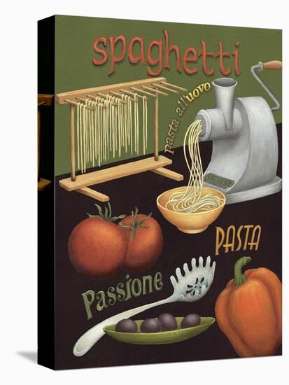 Spaghetti-Daphne Brissonnet-Stretched Canvas