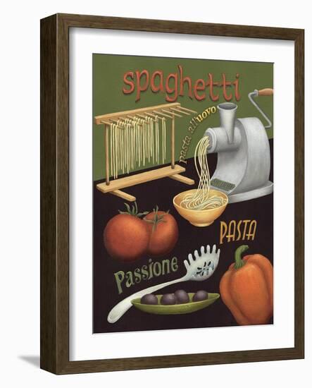 Spaghetti-Daphne Brissonnet-Framed Art Print