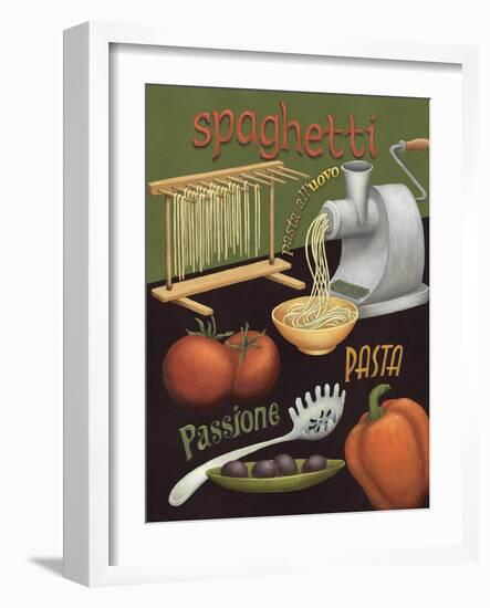 Spaghetti-Daphne Brissonnet-Framed Art Print