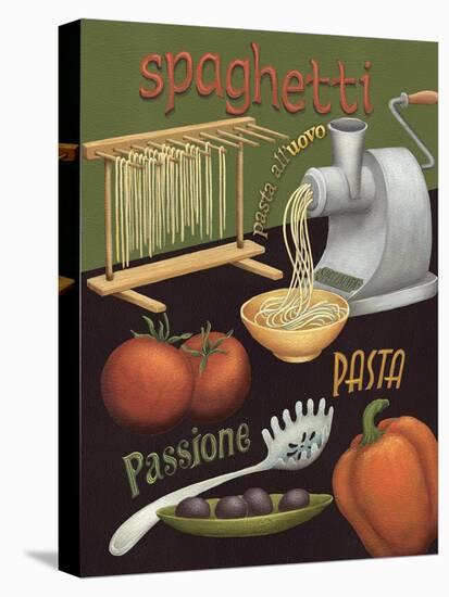 Spaghetti-Daphne Brissonnet-Stretched Canvas