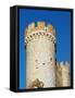 Spain, Afiel, Castle, Tower-null-Framed Stretched Canvas