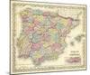 Spain and Portugal, c.1856-G^ W^ Colton-Mounted Art Print