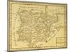 Spain And Portugal Old Map, Published In Venice, Italy, 1810-marzolino-Mounted Art Print