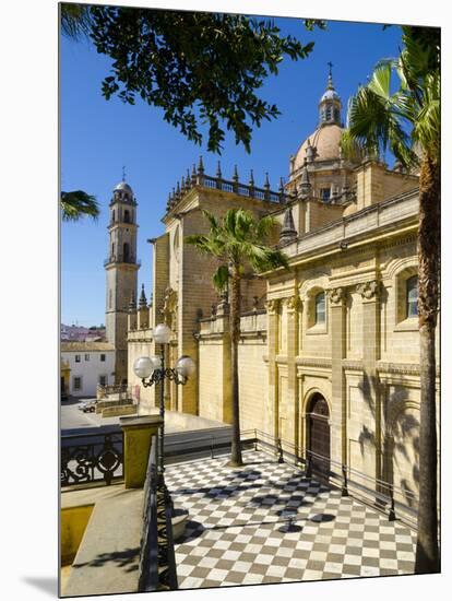 Spain, Andalucia, Cadiz Province, Jerez De la Frontera, Cathedral of San Salvador-Alan Copson-Mounted Photographic Print