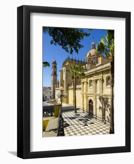 Spain, Andalucia, Cadiz Province, Jerez De la Frontera, Cathedral of San Salvador-Alan Copson-Framed Premium Photographic Print