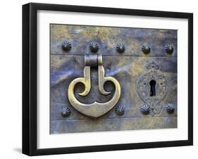 Spain, Andalucia, Cordoba, Mezquita Catedral (Mosque - Cathedral) (UNESCO Site), Door Detail-Michele Falzone-Framed Photographic Print