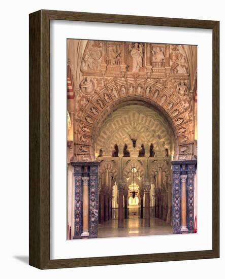 Spain, Andalucia, Cordoba, Mezquita Catedral (Mosque - Cathedral) (UNESCO Site)-Michele Falzone-Framed Photographic Print