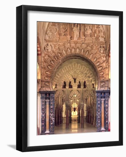 Spain, Andalucia, Cordoba, Mezquita Catedral (Mosque - Cathedral) (UNESCO Site)-Michele Falzone-Framed Photographic Print