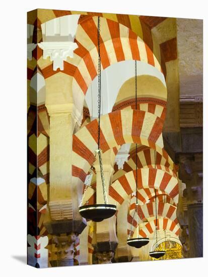 Spain, Andalucia, Cordoba Province, Cordoba, Mezquita, Cathedral of Cordoba-Alan Copson-Stretched Canvas