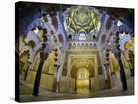 Spain, Andalucia, Cordoba Province, Cordoba, Mezquita, Cathedral of Cordoba-Alan Copson-Stretched Canvas