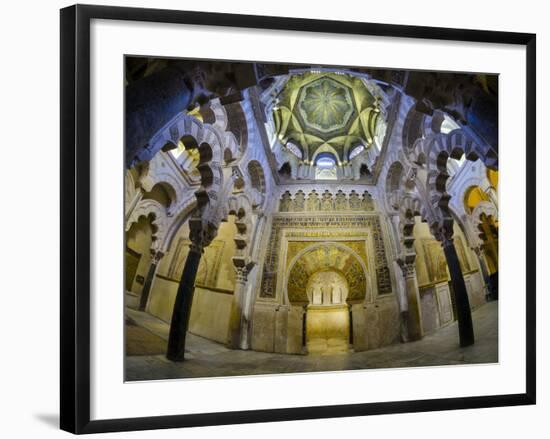 Spain, Andalucia, Cordoba Province, Cordoba, Mezquita, Cathedral of Cordoba-Alan Copson-Framed Photographic Print