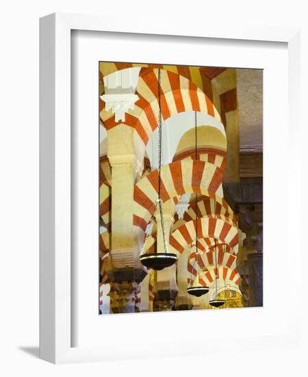 Spain, Andalucia, Cordoba Province, Cordoba, Mezquita, Cathedral of Cordoba-Alan Copson-Framed Photographic Print