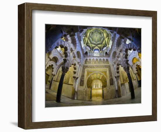 Spain, Andalucia, Cordoba Province, Cordoba, Mezquita, Cathedral of Cordoba-Alan Copson-Framed Photographic Print