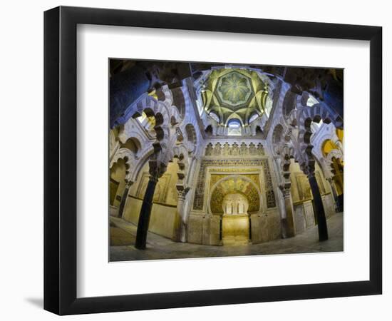 Spain, Andalucia, Cordoba Province, Cordoba, Mezquita, Cathedral of Cordoba-Alan Copson-Framed Photographic Print