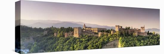 Spain, Andalucia, Granada, Alhambra Palace Complex (UNESCO Site)-Michele Falzone-Stretched Canvas