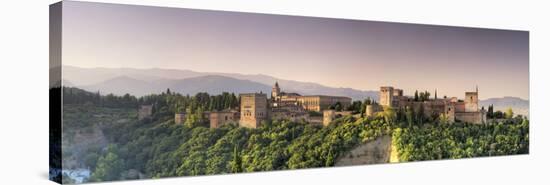 Spain, Andalucia, Granada, Alhambra Palace Complex (UNESCO Site)-Michele Falzone-Stretched Canvas