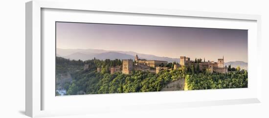 Spain, Andalucia, Granada, Alhambra Palace Complex (UNESCO Site)-Michele Falzone-Framed Photographic Print