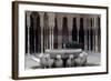 Spain, Andalucia, Granada, Alhambra, Palace of the Lions, Courtyard with Fountain-null-Framed Giclee Print