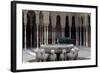 Spain, Andalucia, Granada, Alhambra, Palace of the Lions, Courtyard with Fountain-null-Framed Giclee Print