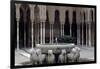 Spain, Andalucia, Granada, Alhambra, Palace of the Lions, Courtyard with Fountain-null-Framed Giclee Print