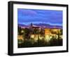 Spain, Andalucia, Granada Province, Granada, Alhambra from Sacromonte Hill-Alan Copson-Framed Photographic Print