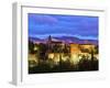 Spain, Andalucia, Granada Province, Granada, Alhambra from Sacromonte Hill-Alan Copson-Framed Photographic Print