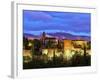 Spain, Andalucia, Granada Province, Granada, Alhambra from Sacromonte Hill-Alan Copson-Framed Photographic Print