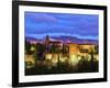 Spain, Andalucia, Granada Province, Granada, Alhambra from Sacromonte Hill-Alan Copson-Framed Photographic Print