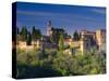 Spain, Andalucia, Granada Province, Granada, Alhambra from Sacromonte Hill-Alan Copson-Stretched Canvas