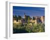 Spain, Andalucia, Granada Province, Granada, Alhambra from Sacromonte Hill-Alan Copson-Framed Photographic Print