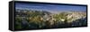 Spain, Andalucia, Granada Province, Granada, Alhambra from Sacromonte Hill-Alan Copson-Framed Stretched Canvas