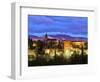 Spain, Andalucia, Granada Province, Granada, Alhambra from Sacromonte Hill-Alan Copson-Framed Photographic Print