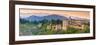 Spain, Andalucia, Granada Province, Granada, Alhambra Palace and Sierra Nevada Mountains-Alan Copson-Framed Photographic Print