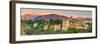 Spain, Andalucia, Granada Province, Granada, Alhambra Palace and Sierra Nevada Mountains-Alan Copson-Framed Photographic Print